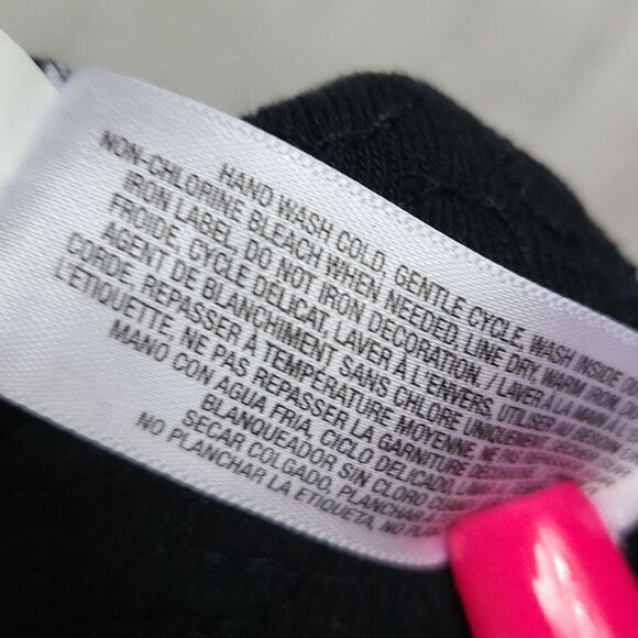 Old Navy Black XS Sequin Front Tank Top Sleeveless Ribbed Knit Tee Scoop Neck - Picture 8 of 11